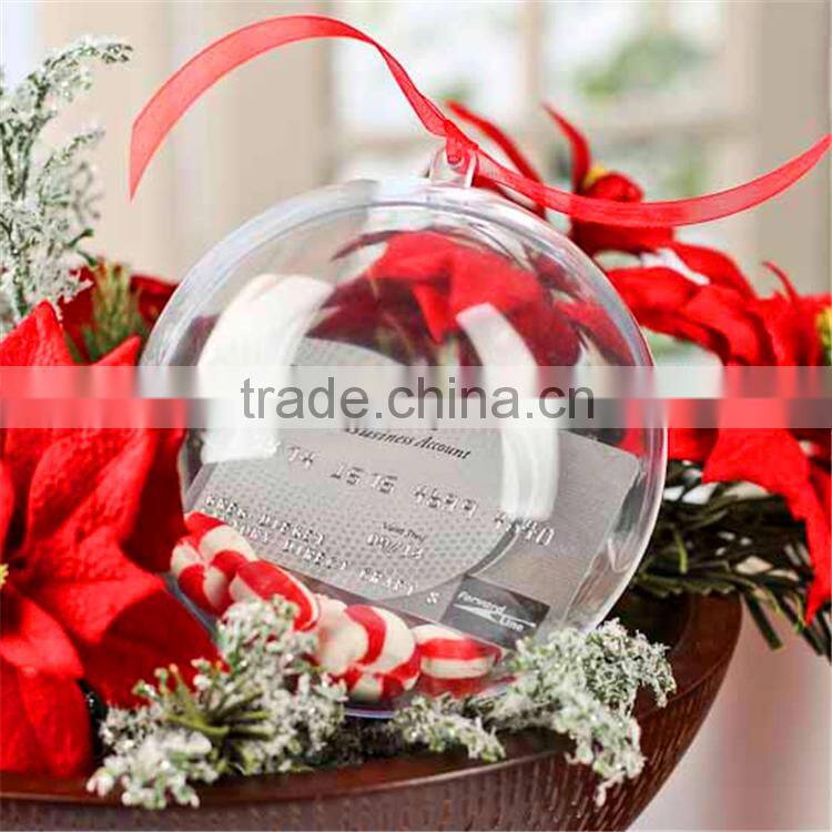 elegant clear acrylic ball,clear acrylic ball ornament wholesale for gift