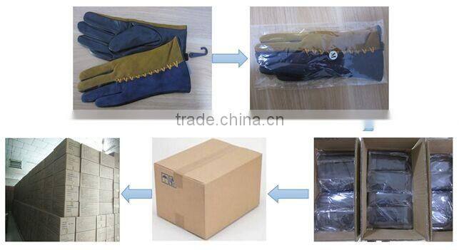 Helilai Gloves Factory Tan Suede Leather Men Gloves Made In China