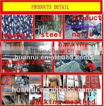 thickness 3.8mm galvanized yellow screw nails