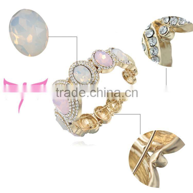 Easam 9 Years Experiences Wholesale Price Rhinestone Love Bangle