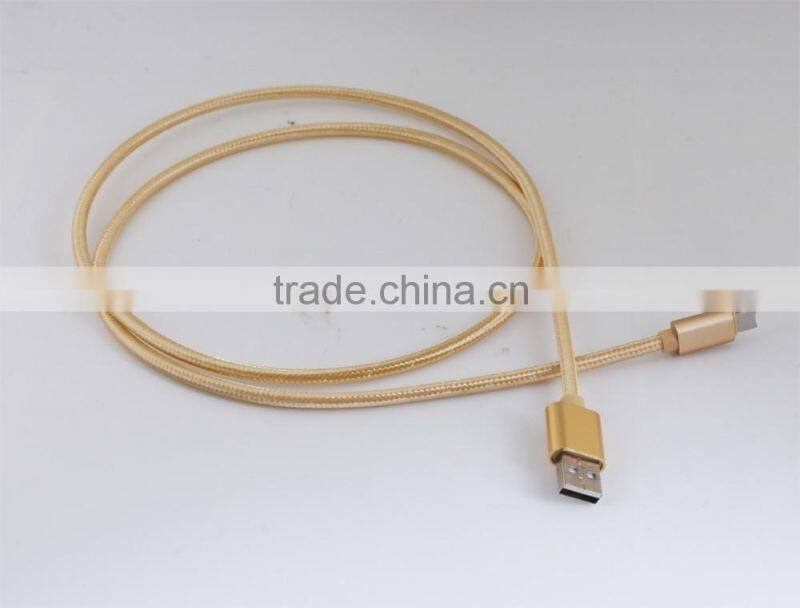 2016 new design data cable one head double function for iPhone and Android, 2 in 1 data cable