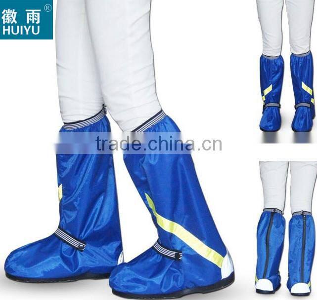 waterproof PU PVC coating reflective tape safety oxford fabric shoe for men for women worker safety shoes