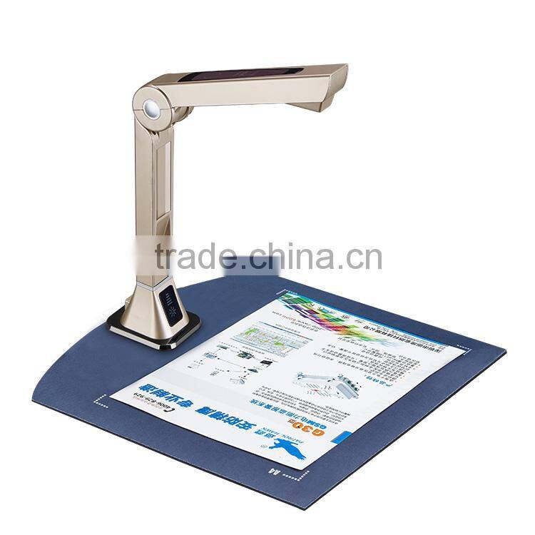 Best price compact low carbon product A4 document camera scanner