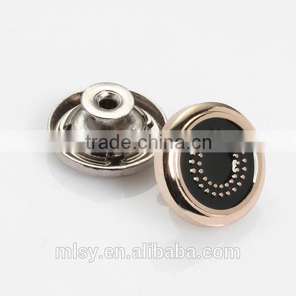 Chinese fabric buttons metal buttons for clothing