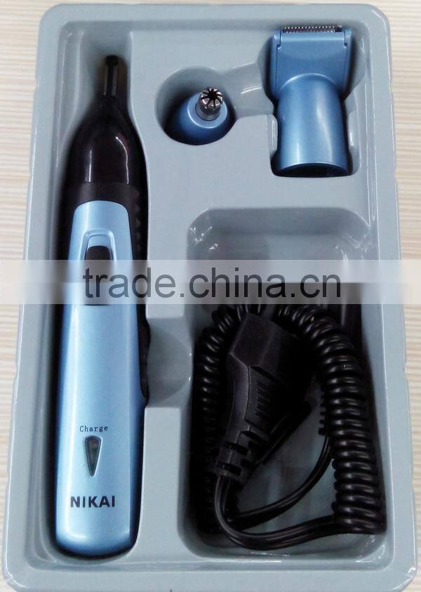 3 in 1 manual mini electric nose hair trimmer corded NK-2013-3