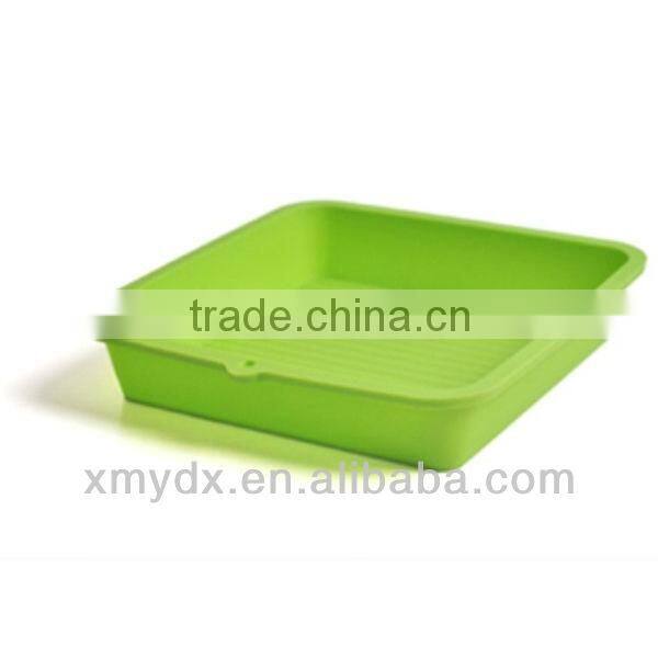 silicone pan/plate/dish, 8 inch silicone pan, baking mold