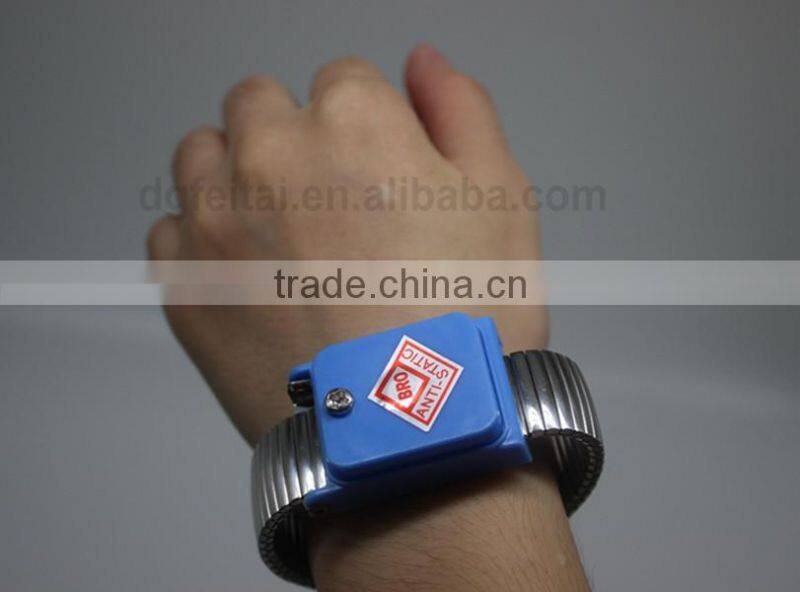 Stainless Metal Wireless ESD Wrist Straps Antistatic Wrist Band for Static Removal
