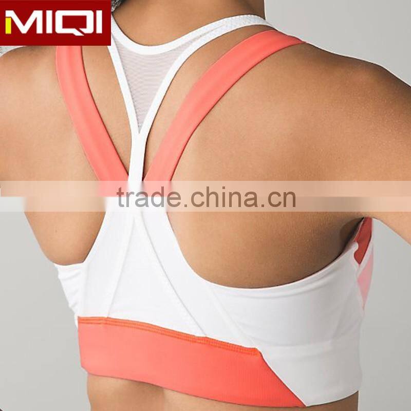 High quality women yoga apparel ladies sports crop tops brazilian fitness wear