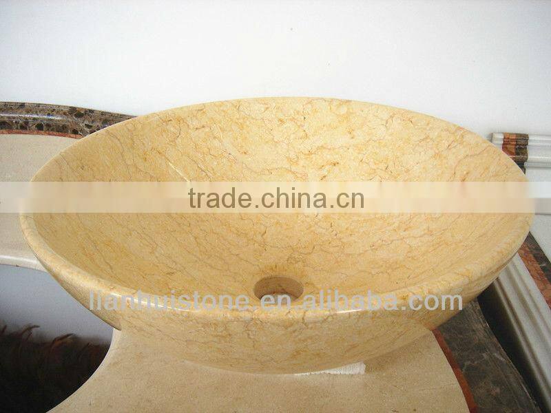 beige marble basin beige mable wash basin