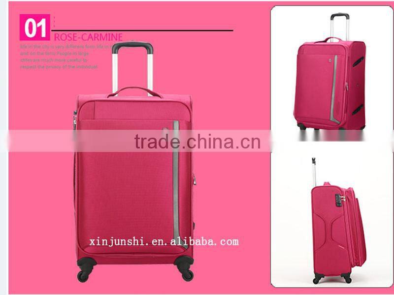 3PC Four Wheels Soft Lugggae Sets High Quality Spinner Luggage
