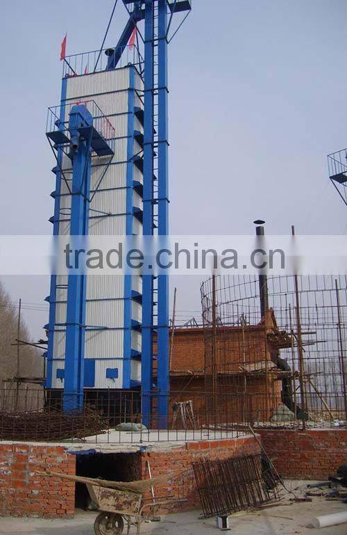 Rotary wheat drying machine