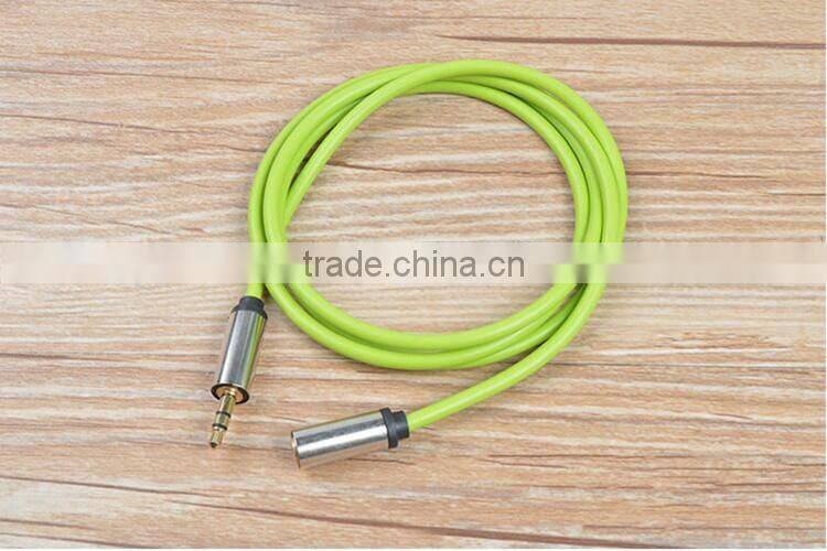 SYS Hot Selling 3.5mm Stereo Male To Female Audio Aux Cable