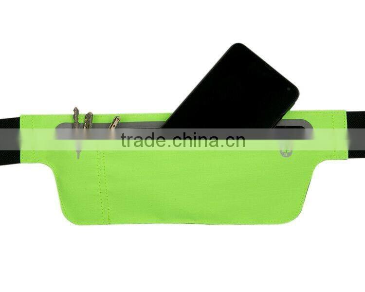 hot sale colorful sport waterproof waist bag running belt for women and men