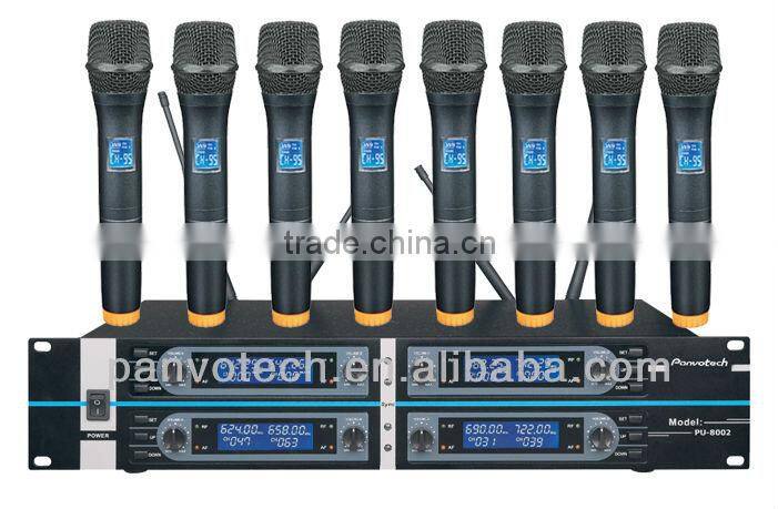 Panvotech 8 microphone wireless