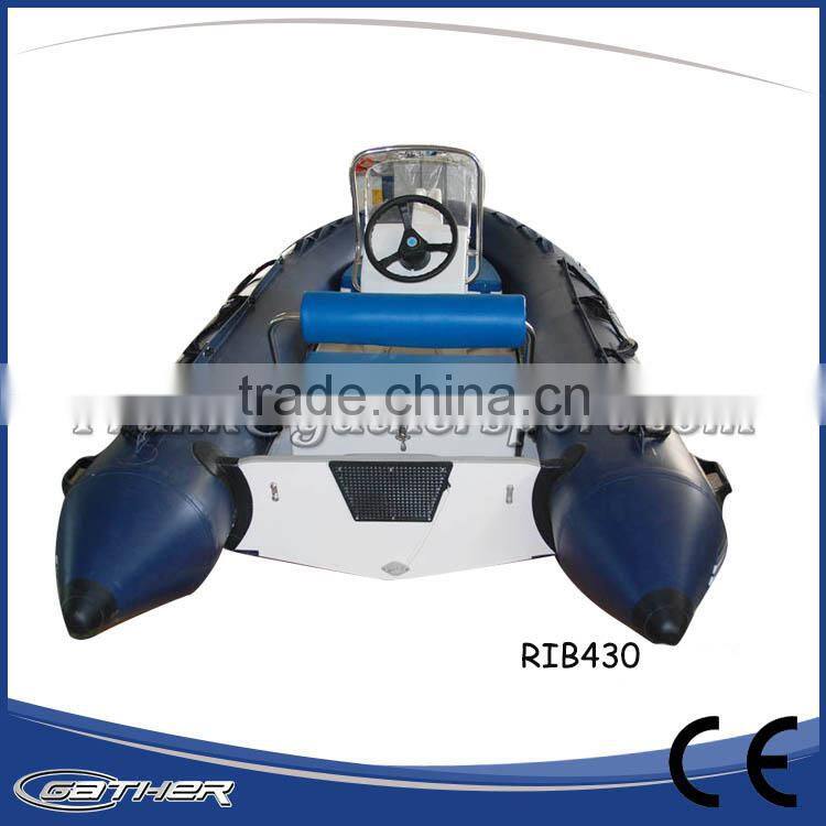 Gather New Style PVC Competitive Price inflatable boats dinghy rib