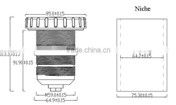 Small LED Swimming Pool Light