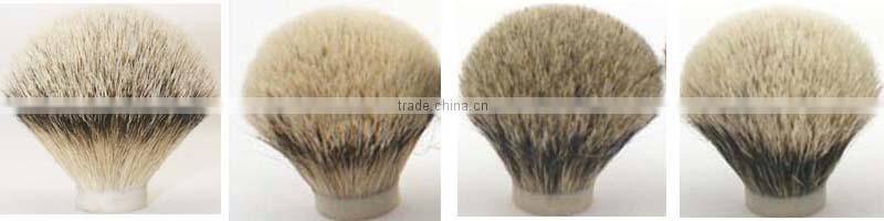 clear acrylic handle custom shaving brush