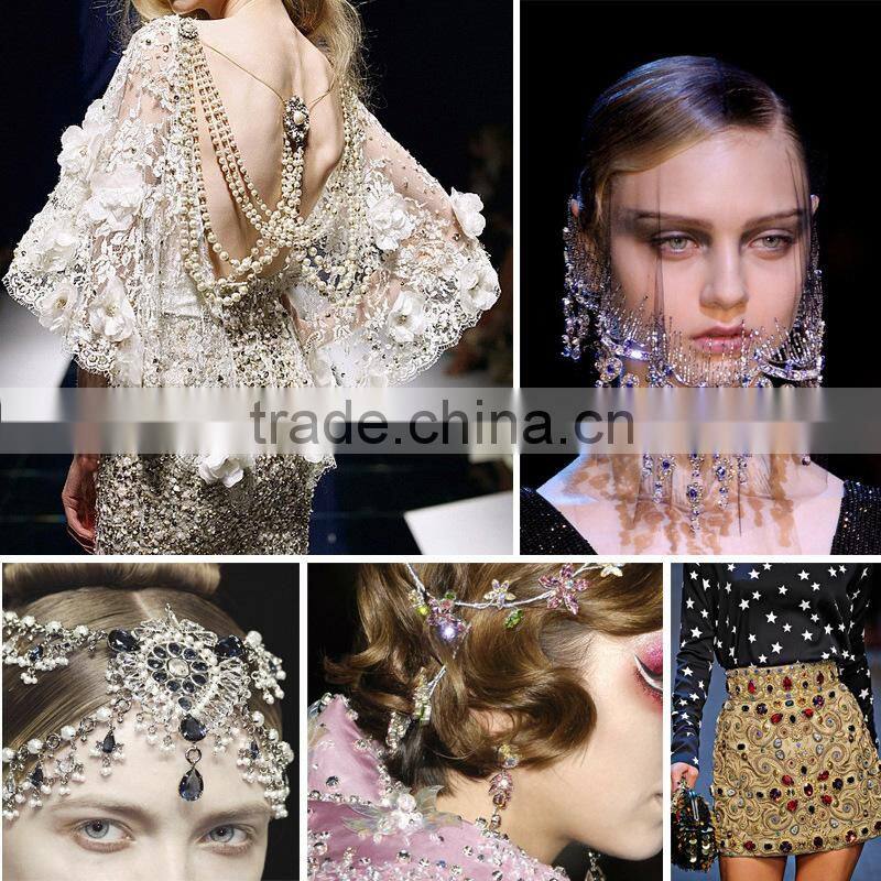 Wholesale manufacture strong glue tanzanite color iron on glue hot fix stone for Europe market customer