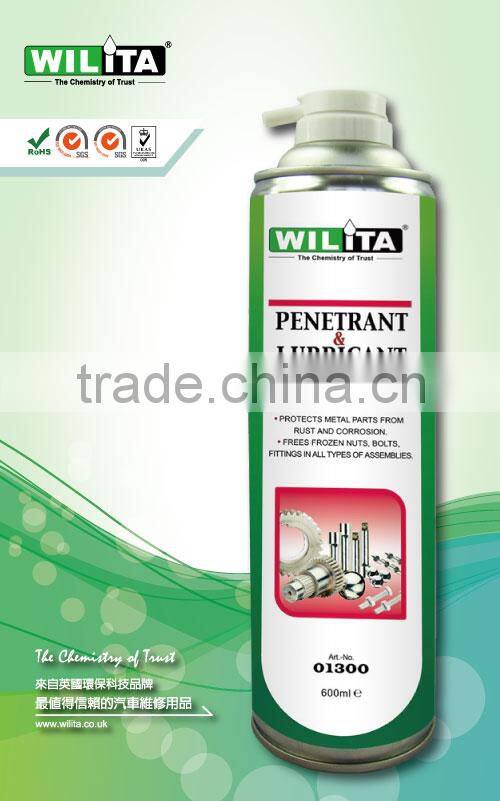 Lubricant & Penetrant Oil for Car Parts, Penetrating Lubricant Spray and Anti-rust