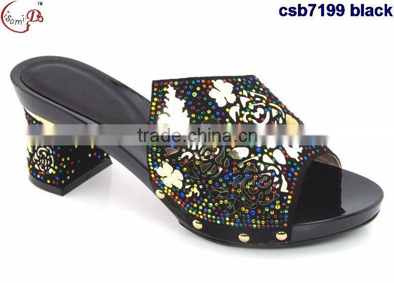 csb7199 2016 fashion fancy pattern Single shoes shining material for party Bling Bling shoes to match fashion women shoes