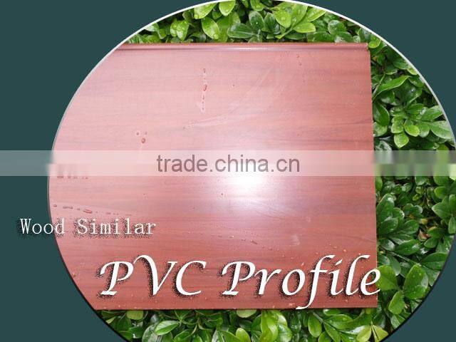 60 mm sliding series window and door upvc profile in white color
