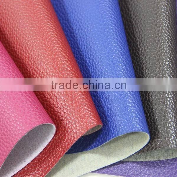 PVC leather fabric for sofa, chair, purse and furniture usage, very strong