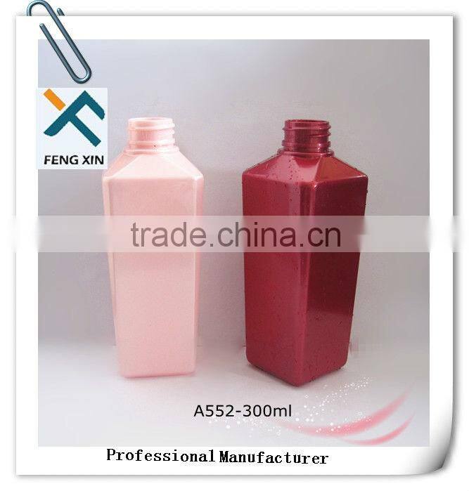 24/415 pet plastic round transparent bottle