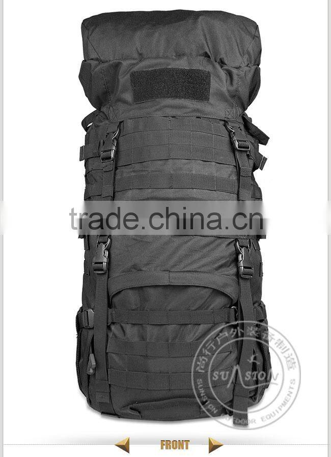 1000D waterproof nylon Large Capacity Load Bearing Backpack with ISO SGS