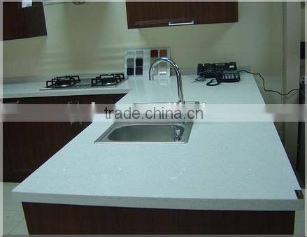 Artificial solid surface kitchen countertop , kitchen island countertop, bench top