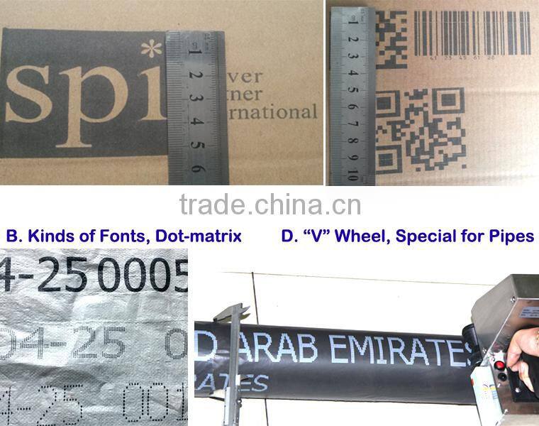 CYCJET ALT382 Hand Printer for Pipes/DOD Inkjet Printer/Indoor Inkjet Printer