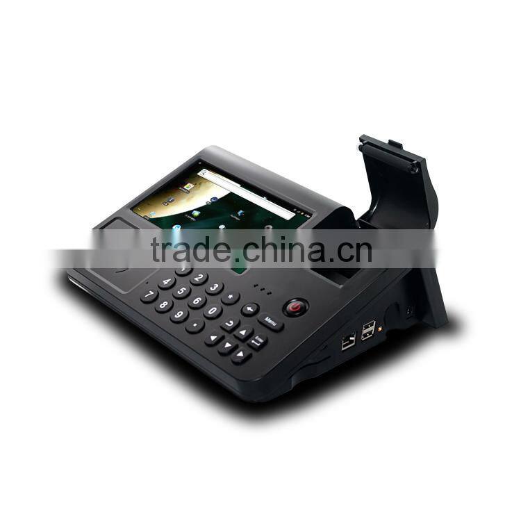 Multifunciton Android 7 Inch POS Terminal with Thermal Printer,MSR,3G,WIFI