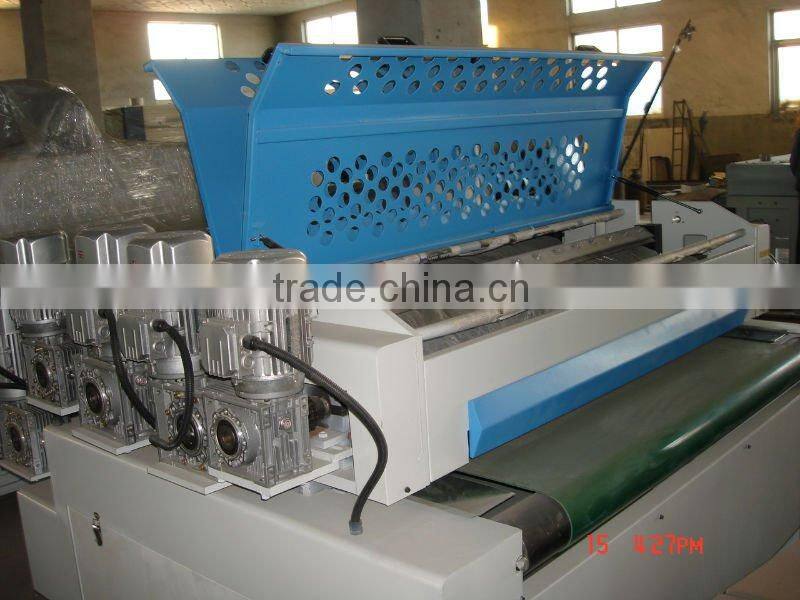 Double glue coating machine