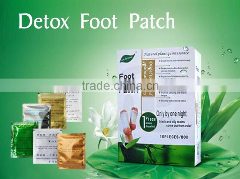 2015 chian supply OEM/ODM Good service good use and good quality detox foot plaster/patch