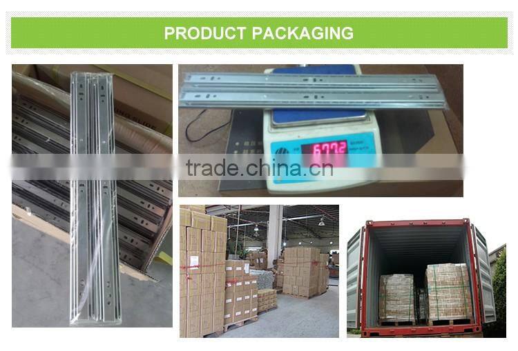 Best price 45mm stainless steel ball bearing slide rails track furniture drawer slides