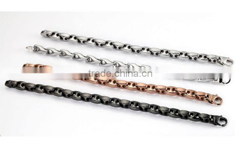 High quality IP black tungsten friendship bracelets bulk