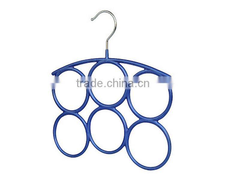 6 circles PVC Metal Scarf Holder, Belt Collection