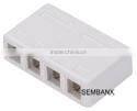surface mount rj45 rj11 outlet box