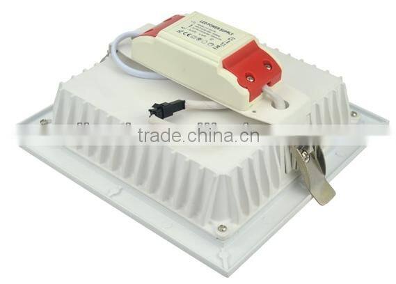 Factory price square led downlight silver 30w 18w 12w 8" 6" 4"