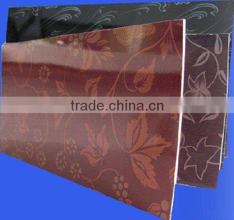colorful 18mm Polyester Plywood