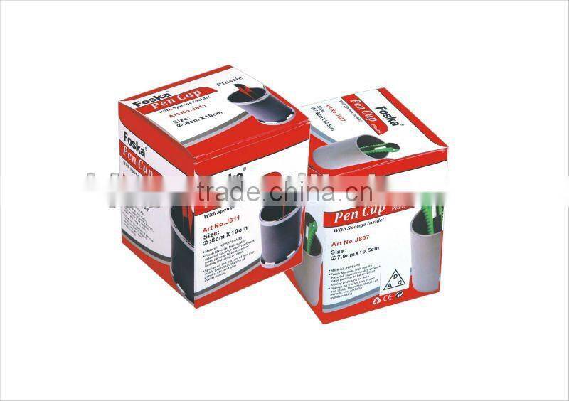 Wholesale Plastic Pen Cup with High Quality