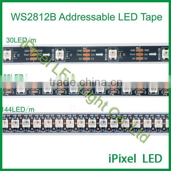 addressable ws2812b 4mm PCB width led tape light for some special project