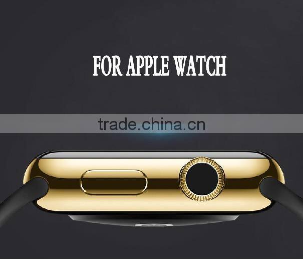 Anti Shock Tempered Glass For apple watch touch screen protector, wholesale