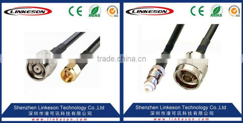 n male type coaxial connector lmr200 lmr400
