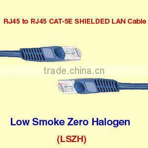 CAT5E 4 Pair LAN SHIELDED STP Low Smoke Zero Helogen LSZH LAN Cables