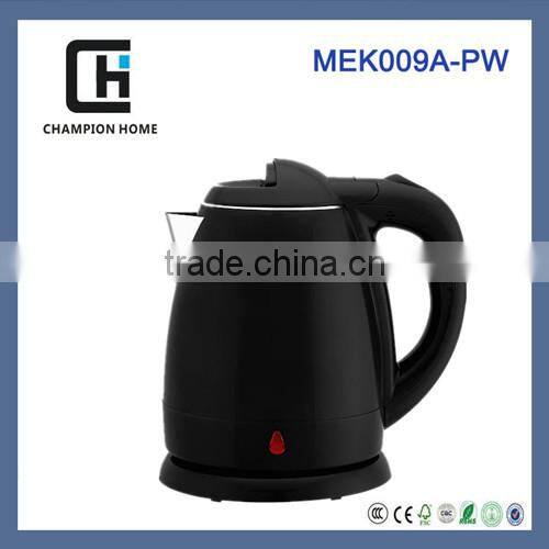 Fashionable design anti-hurt handle automatical eletric fast kettle