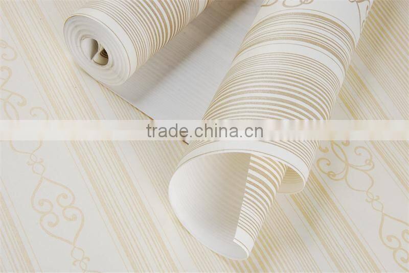 New Design classic wallpapers wide stripe wallpaper