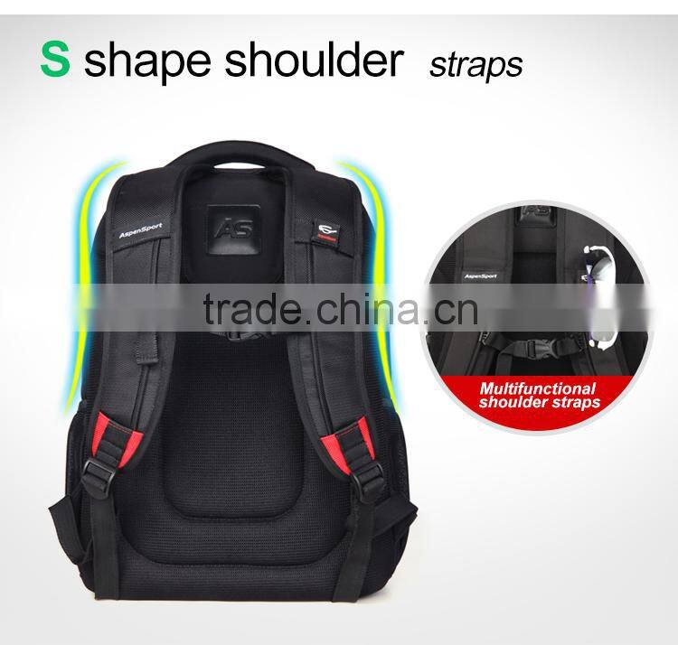 2015 new fashion 1680D water resistant backpack with high quality