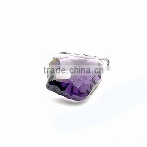 Green,yellow,white,grey,blue 38x22mm top drilled teardrop,crystal glass pendant,DIY Jewelry Accessories.