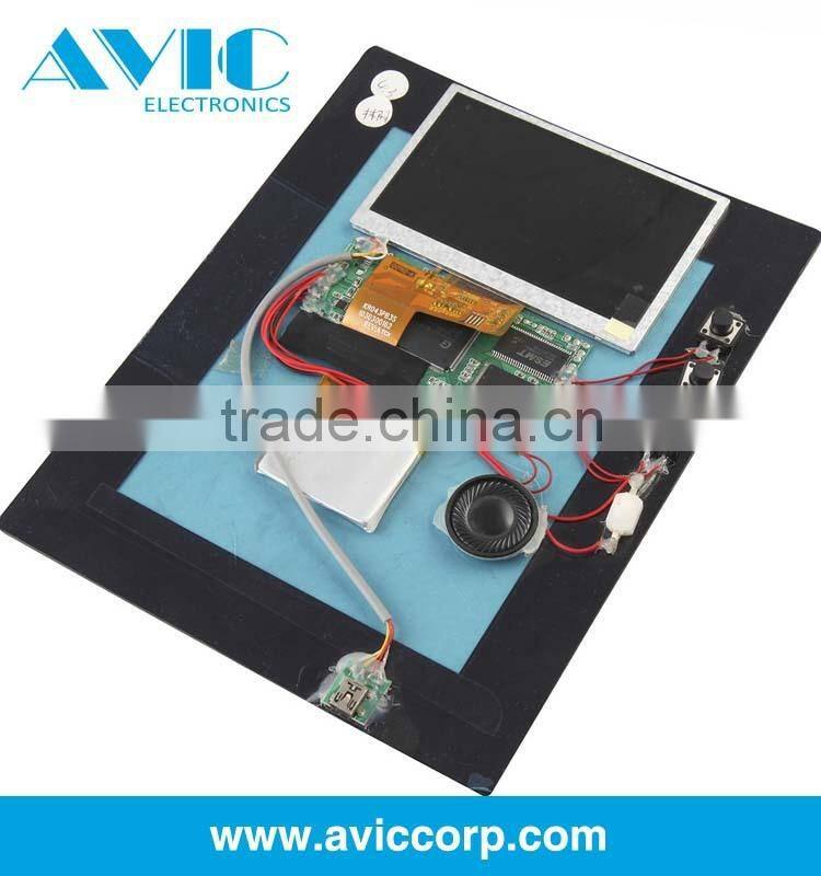 Hot sale touch video brochure