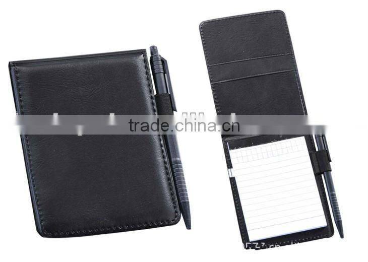 pu leather pretty note pad